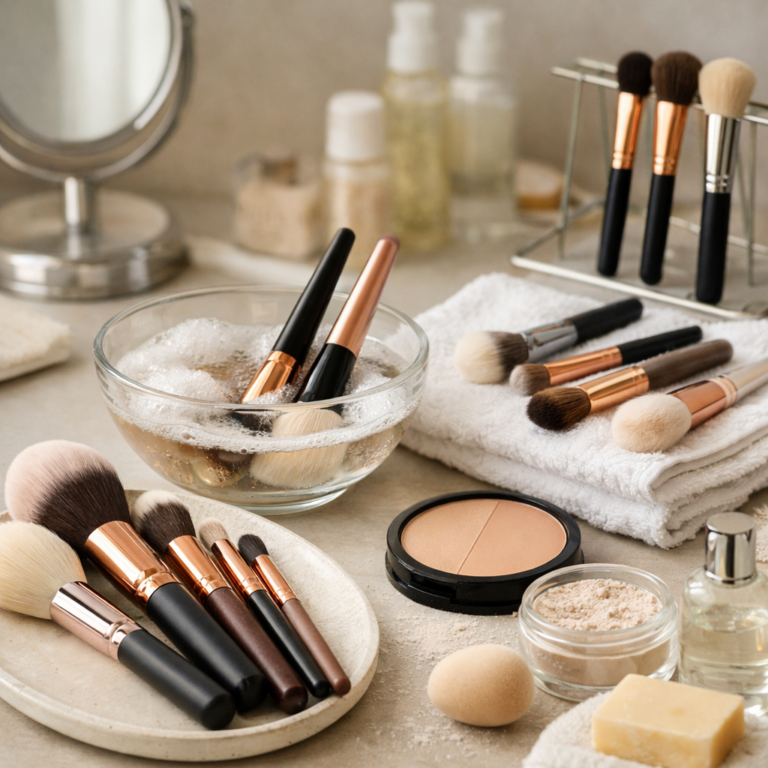 Pinceaux de maquillage doux — Guide pratique pour un teint parfait